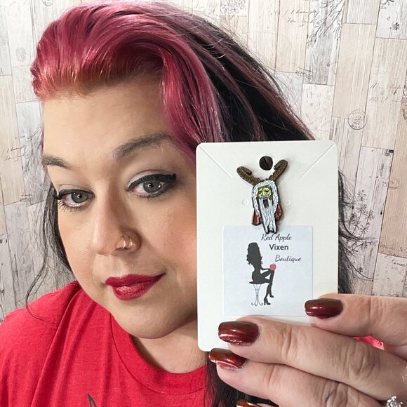 Krampus Enamel Pin - Picture 2 of 2